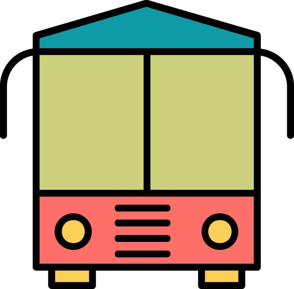 bus vector pictogram