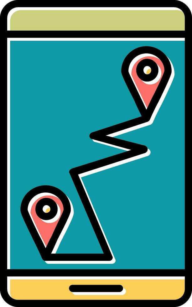 gps vector pictogram