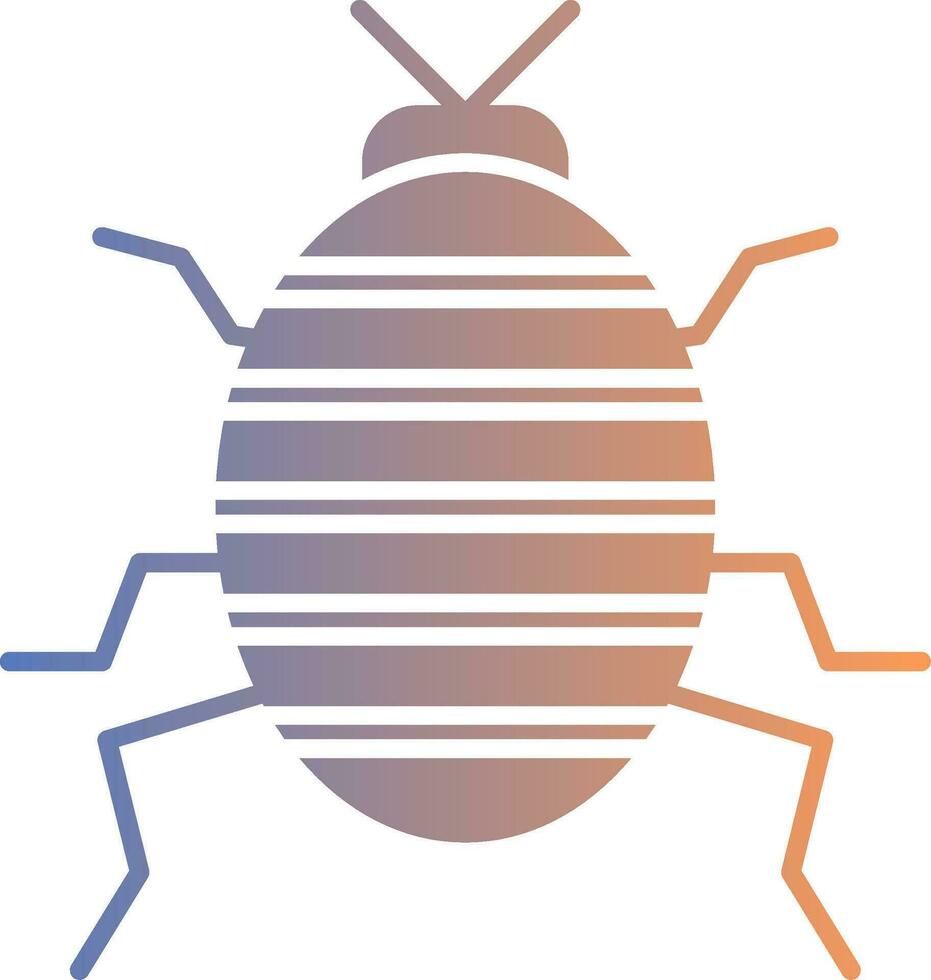 bug verloop icoon vector