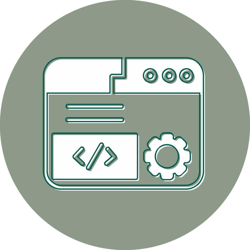 codering vector pictogram