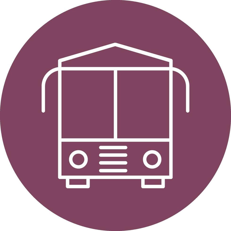 bus vector pictogram