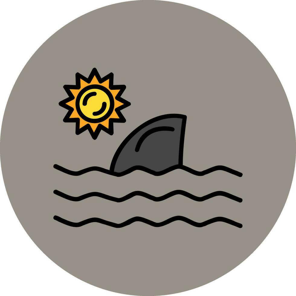 haai vector pictogram