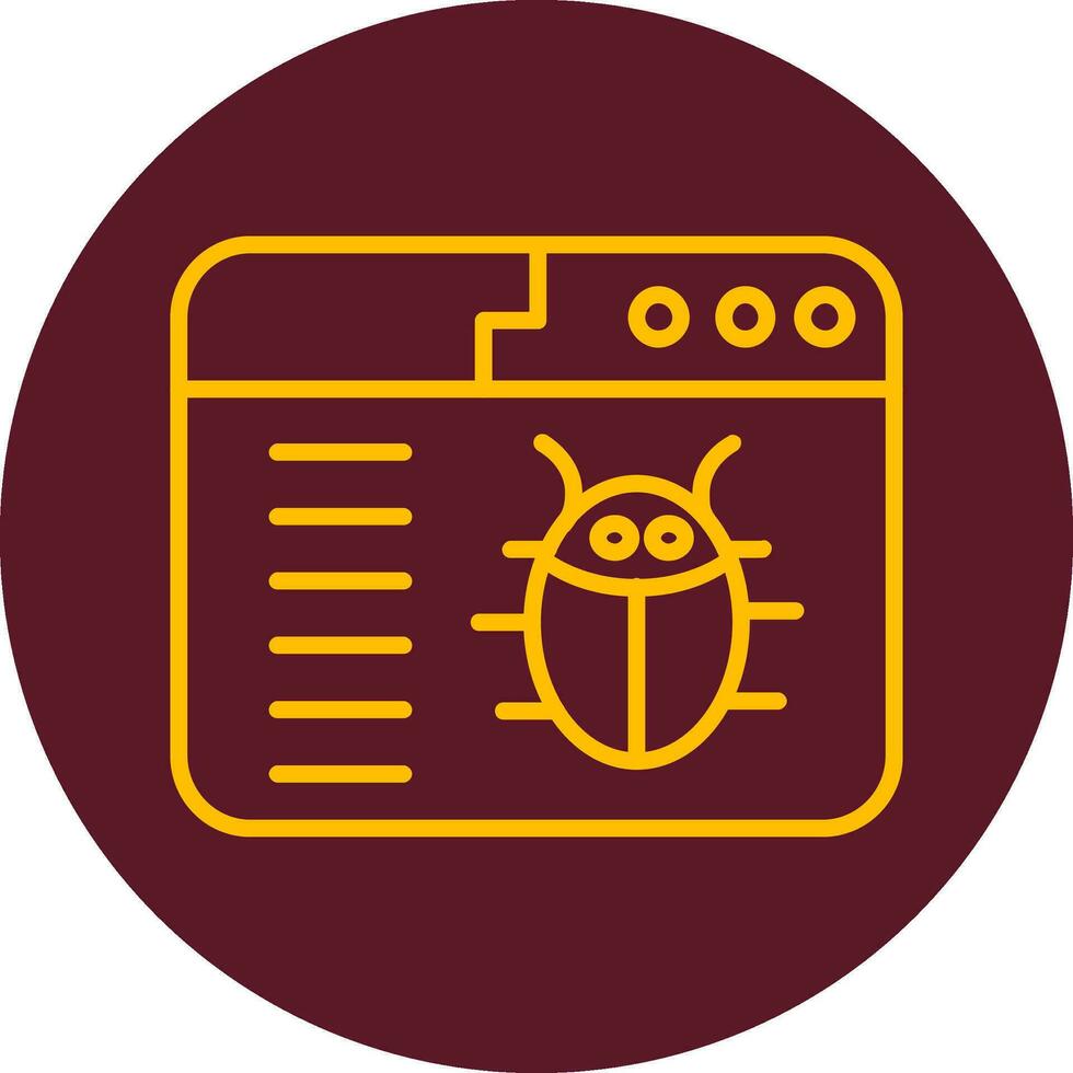 bug vector pictogram