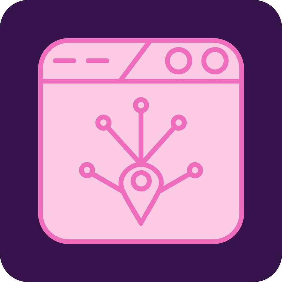 navigatie vector pictogram