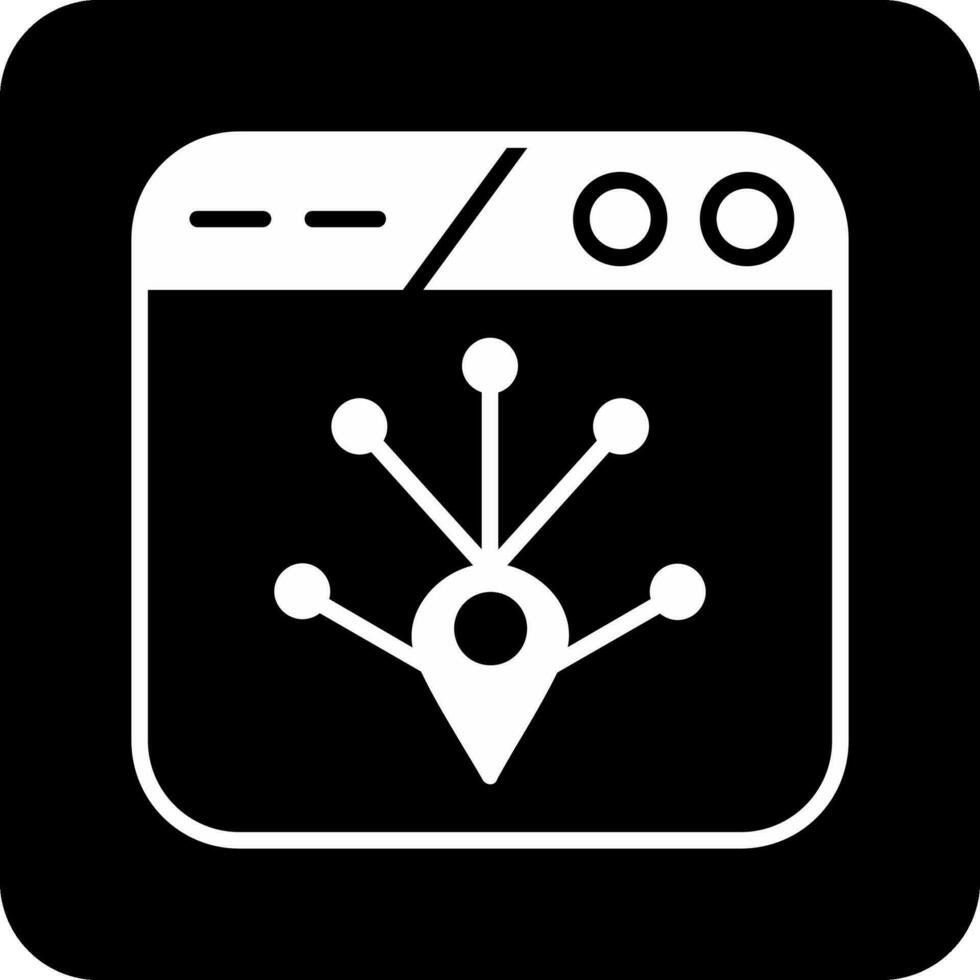 navigatie vector pictogram