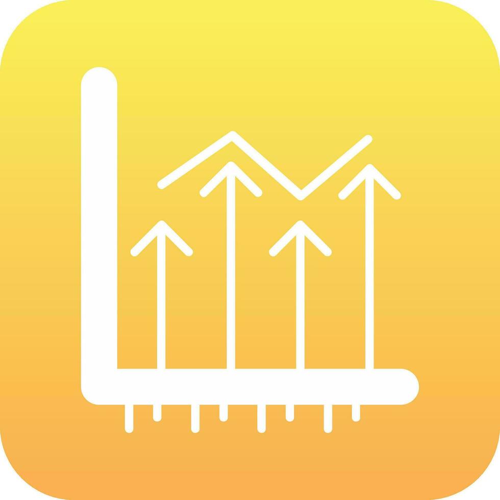 toenemen omhoog vector icoon