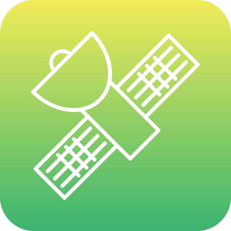 satelliet vector pictogram