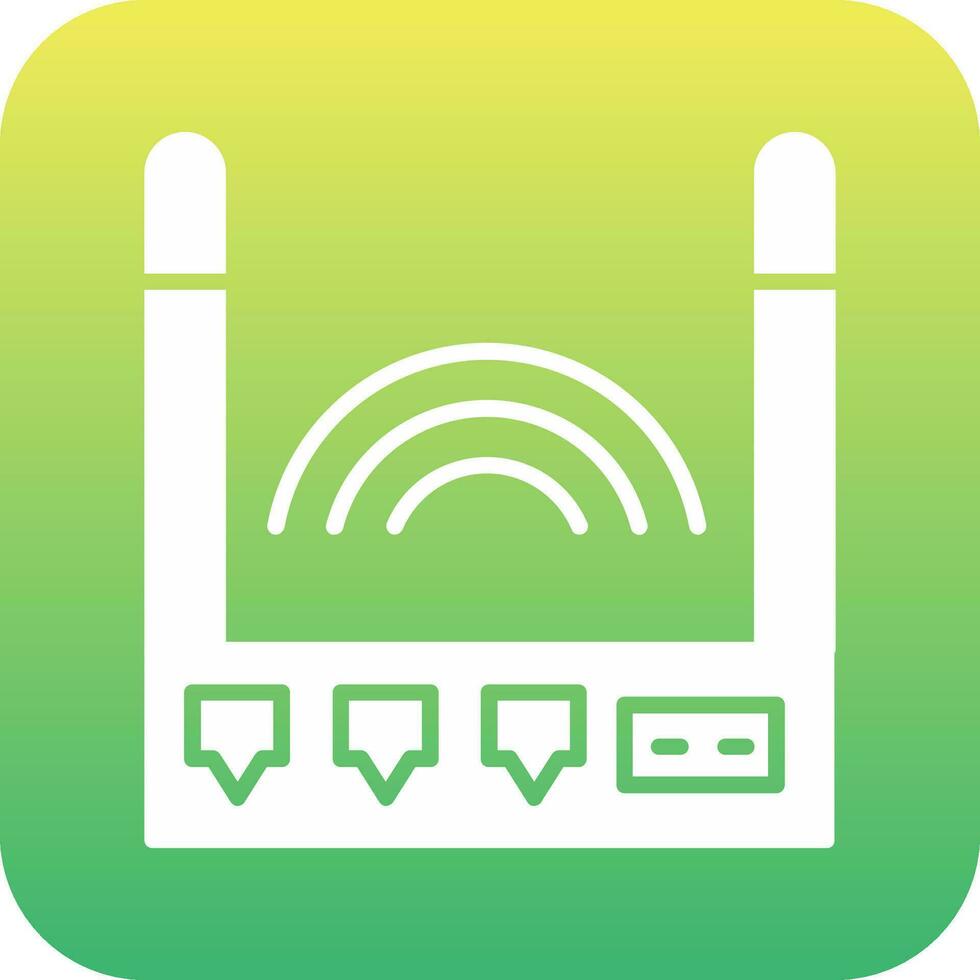 router vector pictogram