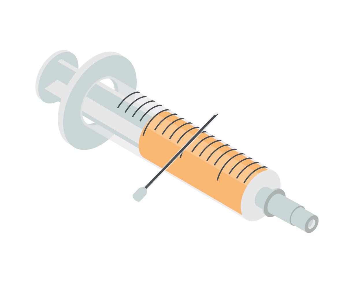 medische spuit drug vector