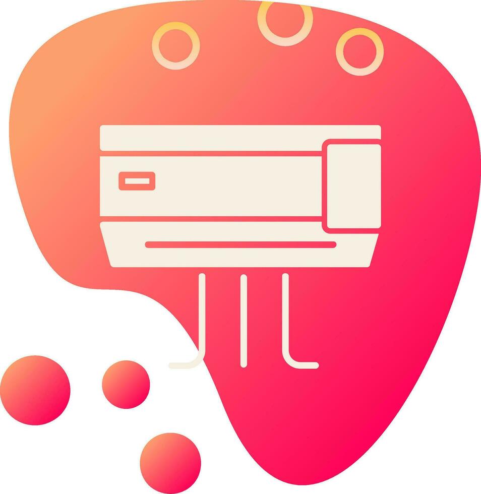 airconditioner vector pictogram