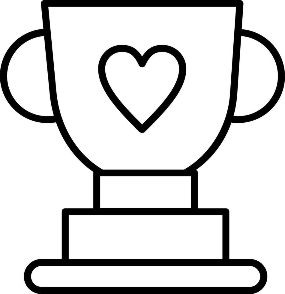 trofee vector pictogram