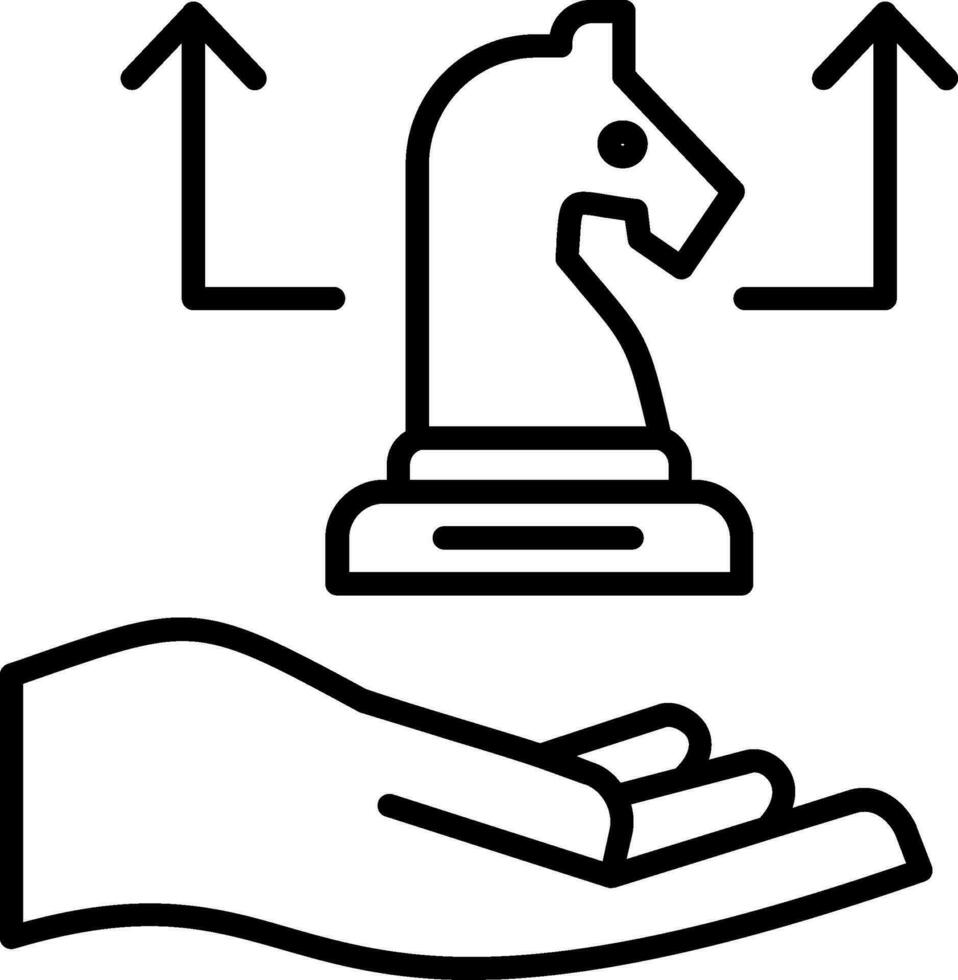 strategie vector pictogram