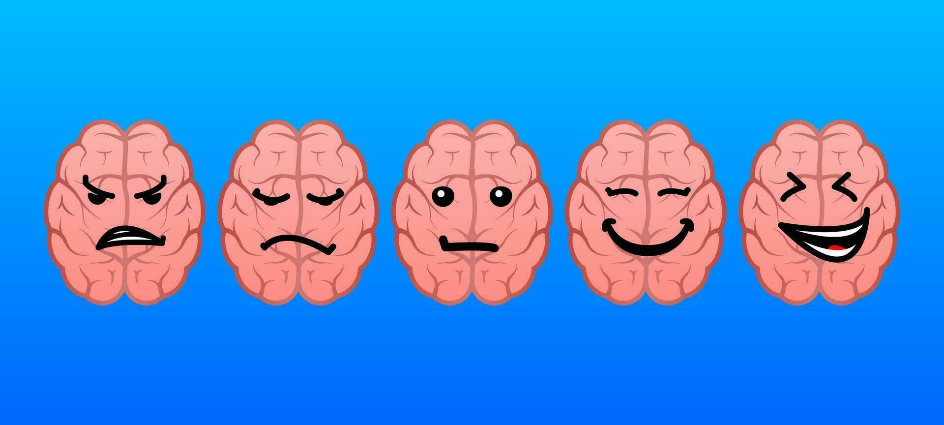 menselijk hersenen medisch. intern orgaan. neurale netwerk. brainstormen, idee. vector