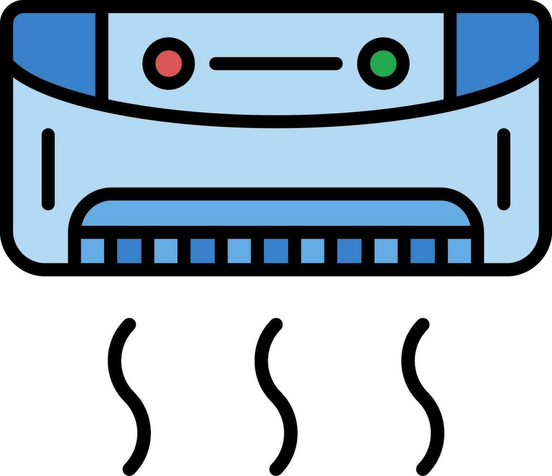 airconditioner vector pictogram