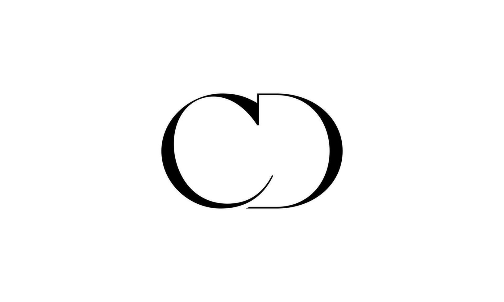 brief CD logo pro vector het dossier pro vector