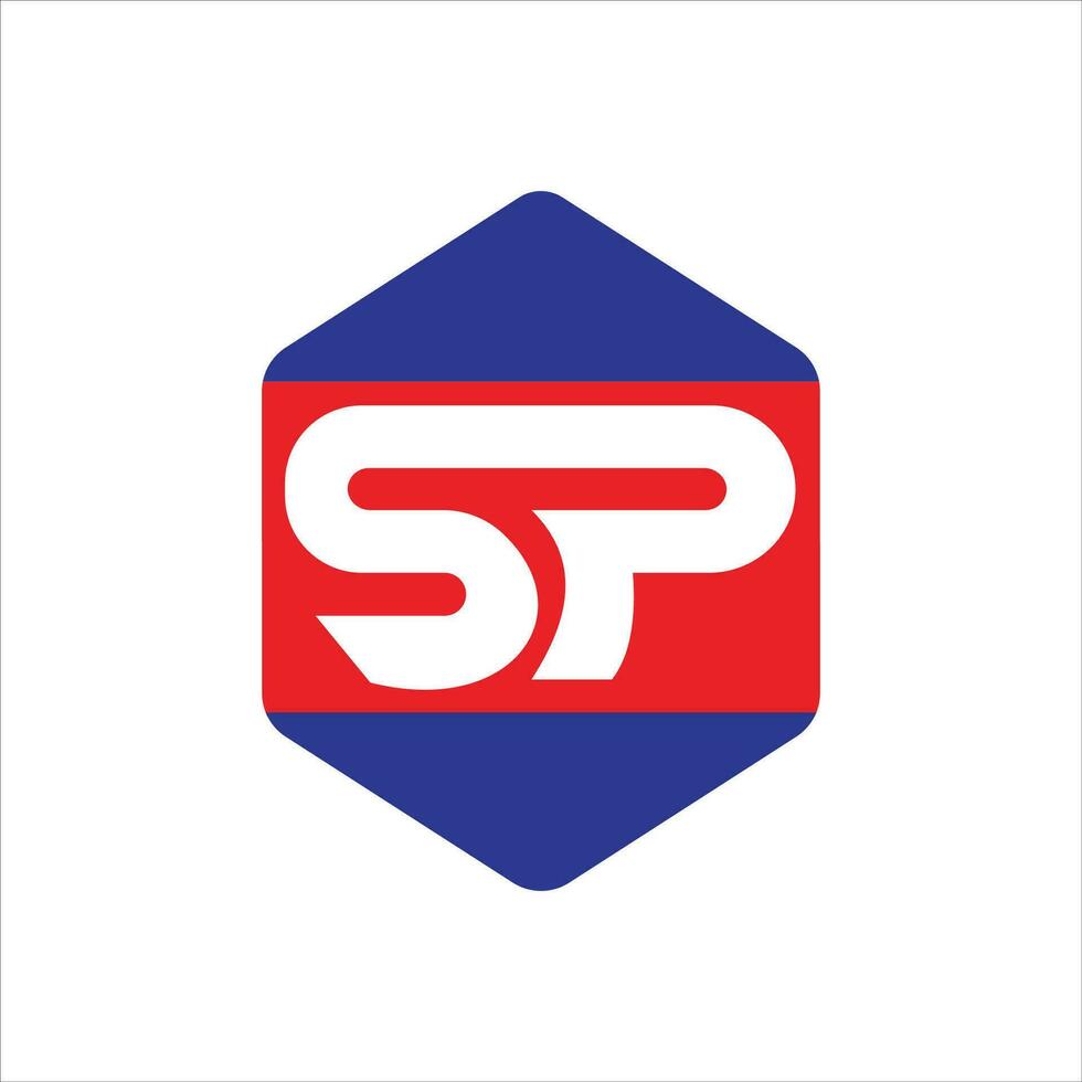 sp en ps brief logo ontwerp sjabloon. sp, ps eerste gebaseerd alfabet icoon logo ontwerp vector