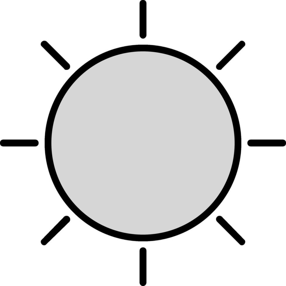 zon vector pictogram