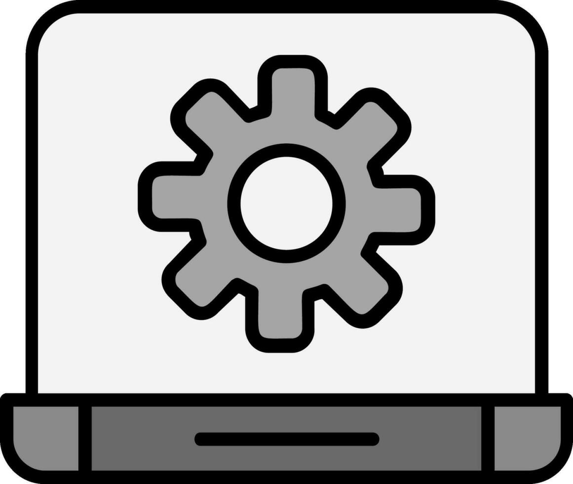 instellingen vector pictogram