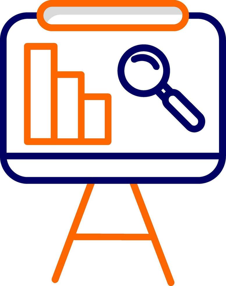 presentatie vector pictogram