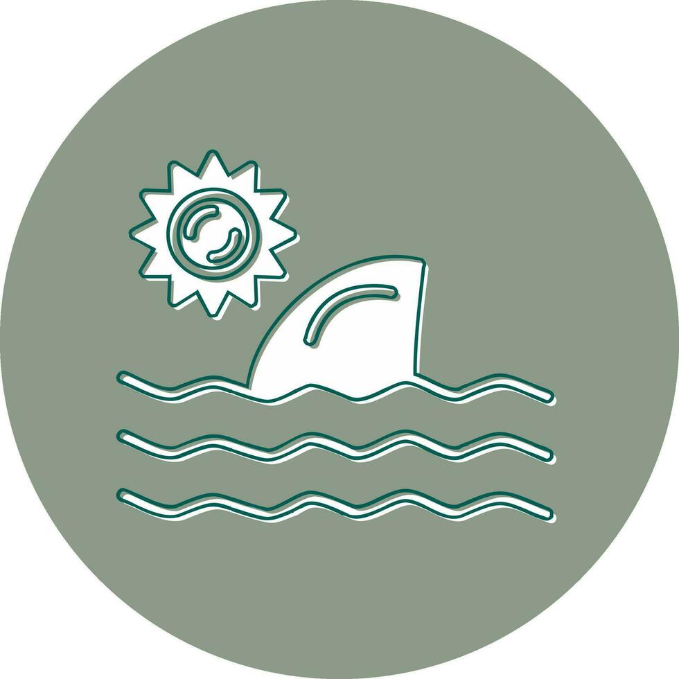 haai vector pictogram