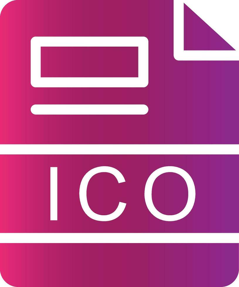 ico creatief icoon ontwerp vector