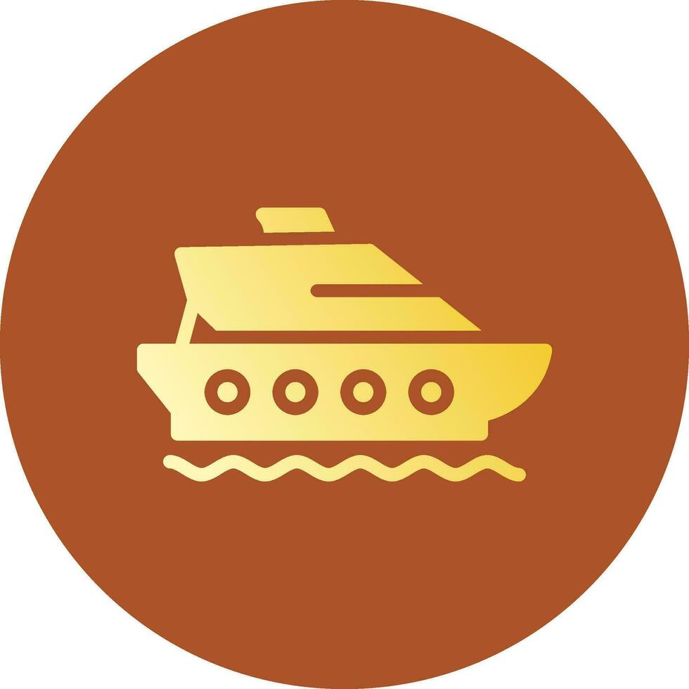 schip creatief icoon ontwerp vector