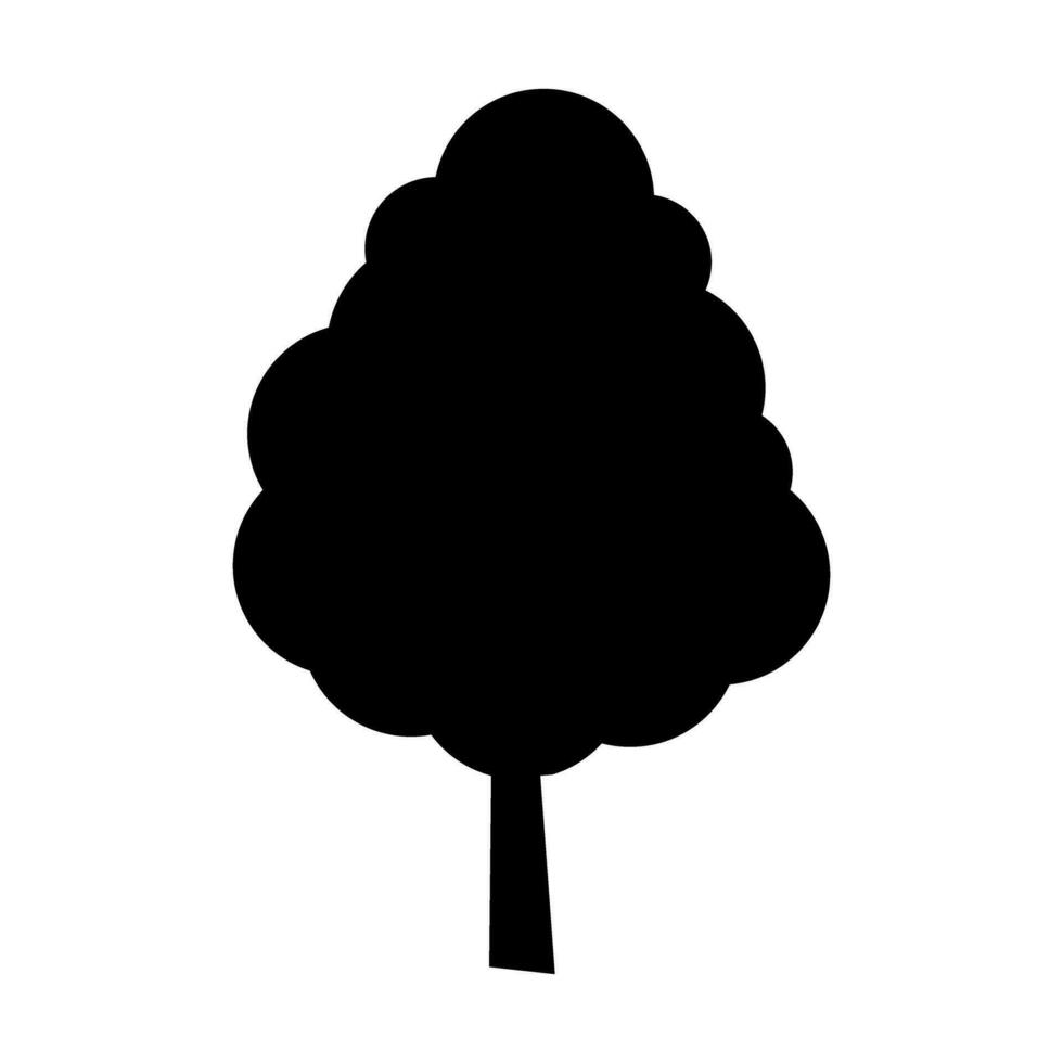 boom icoon vector. natuur illustratie teken. groen symbool. vector