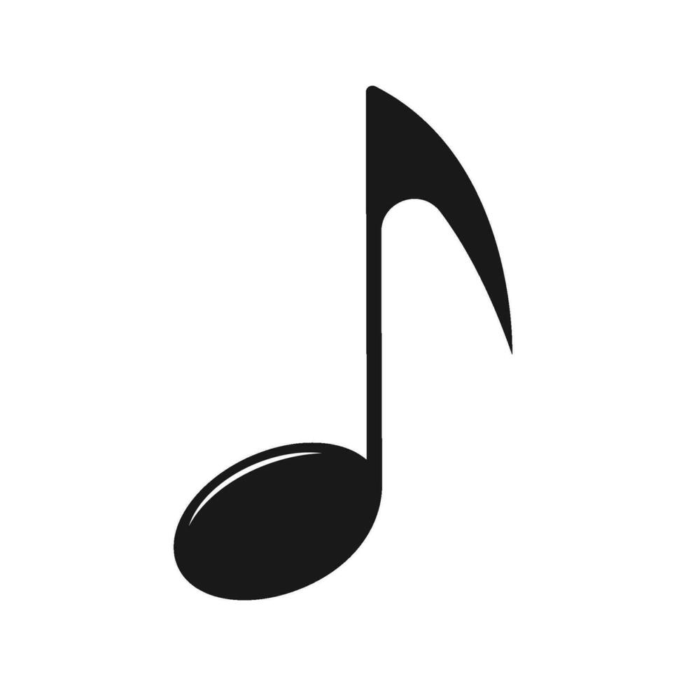 musical Notitie logo vector
