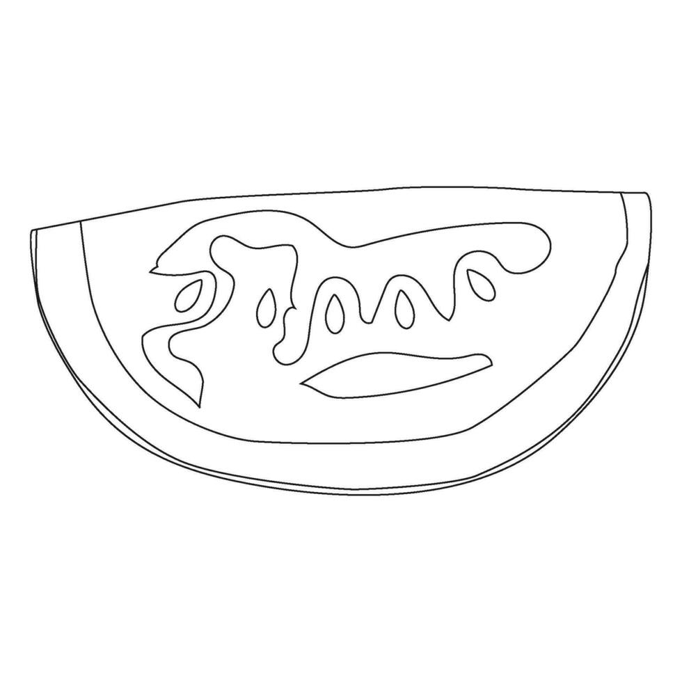 watermeloen icoon vector illustratie ontwerp