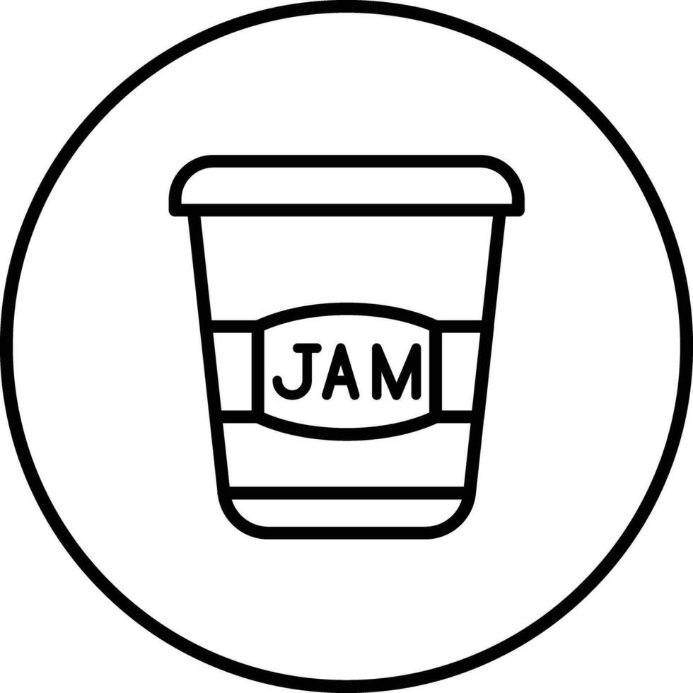 jam vector pictogram