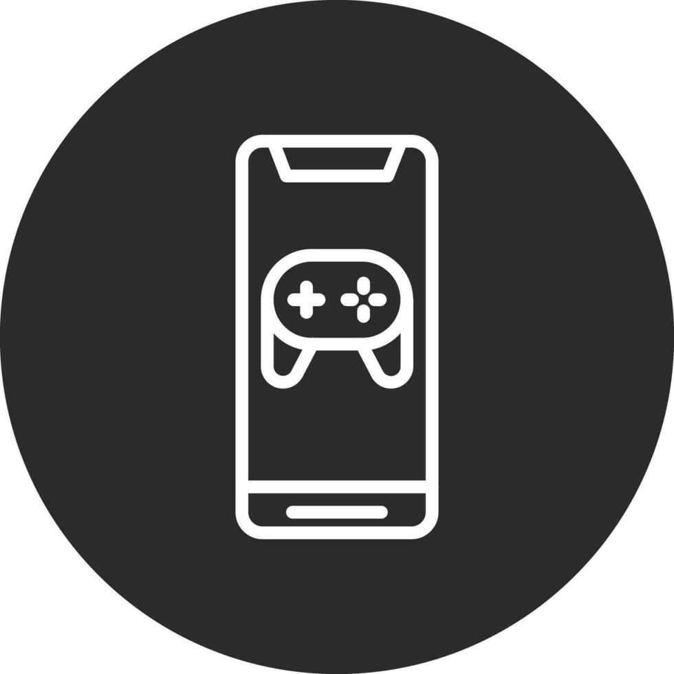 mobiel spel troosten vector icoon