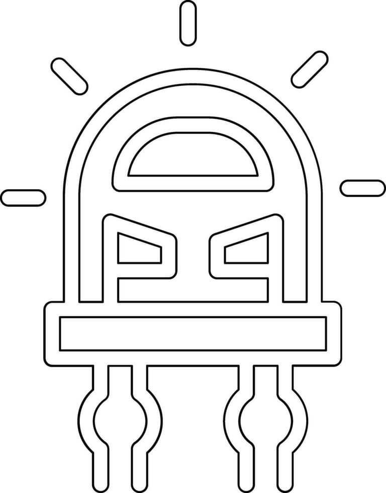 diode vector icoon