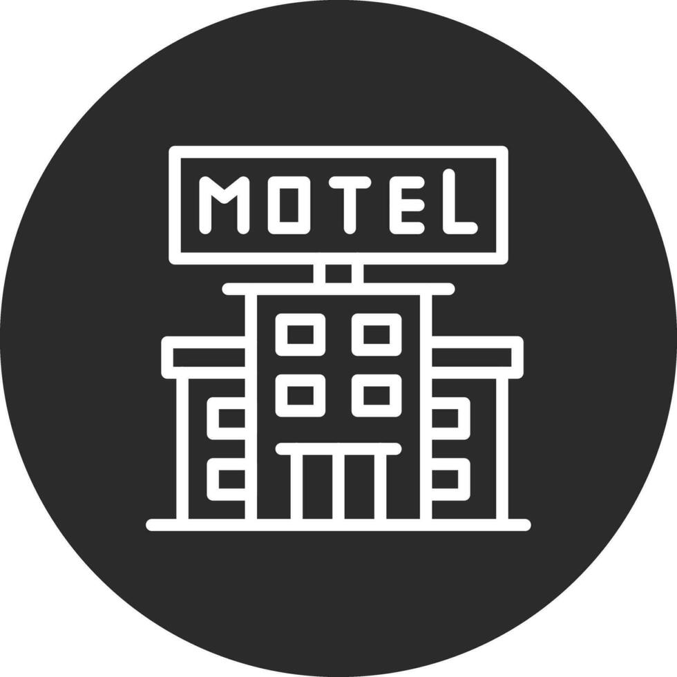 motel vector icoon