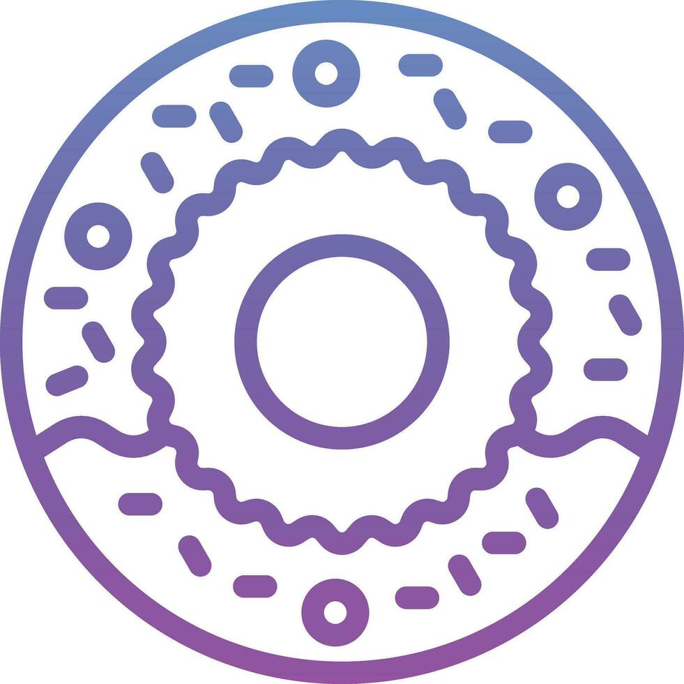 donut vector icoon