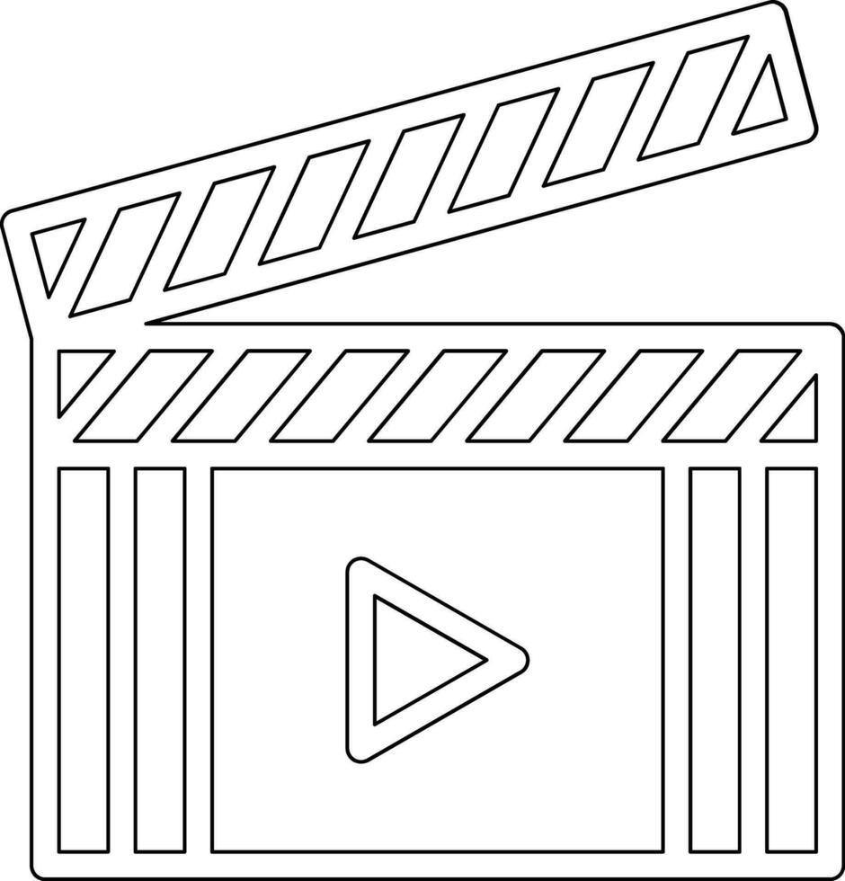 film filmklapper vector icon