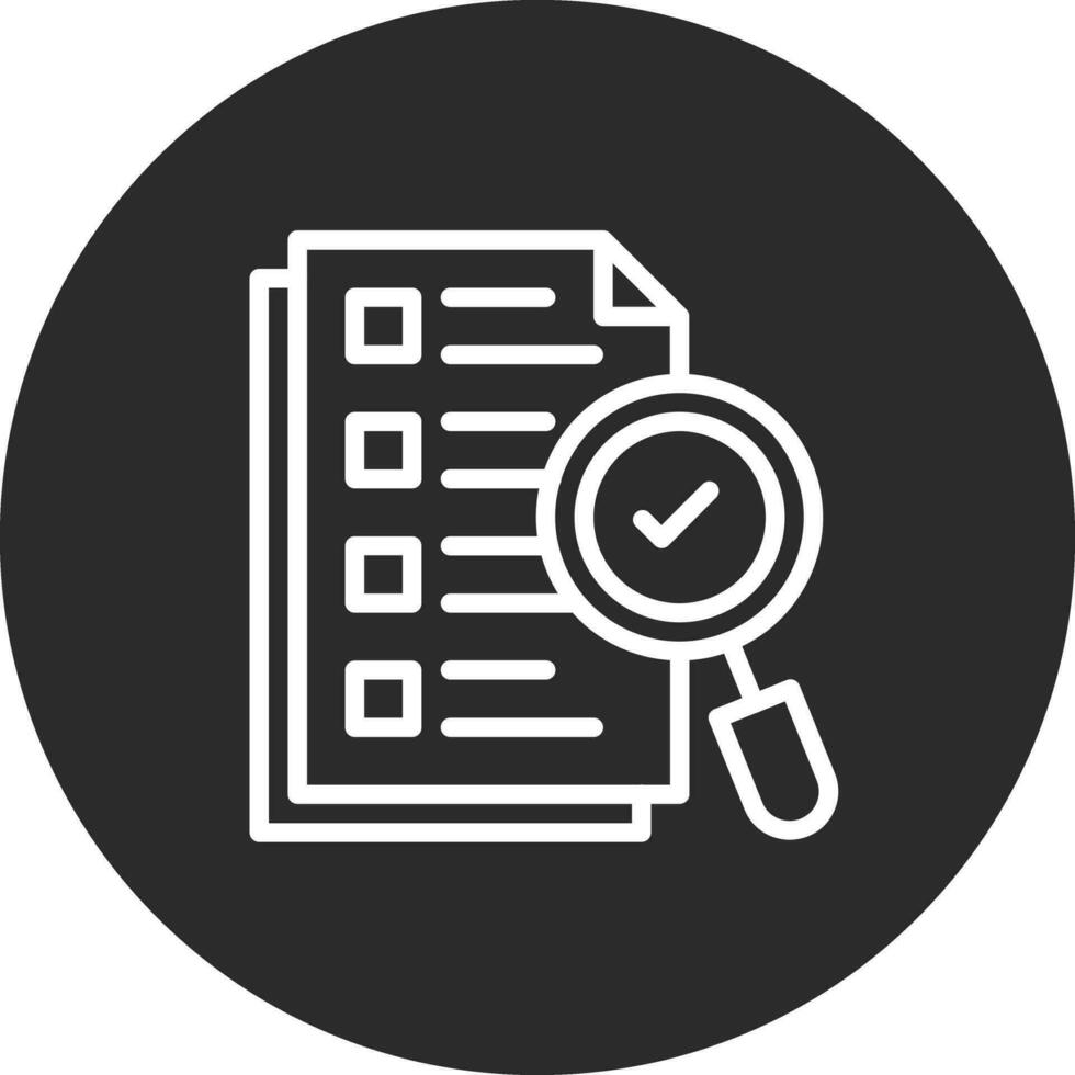 audit vector icoon