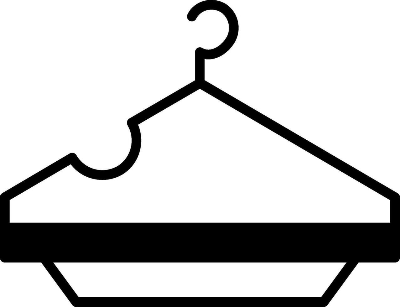 kleren hanger vector icoon