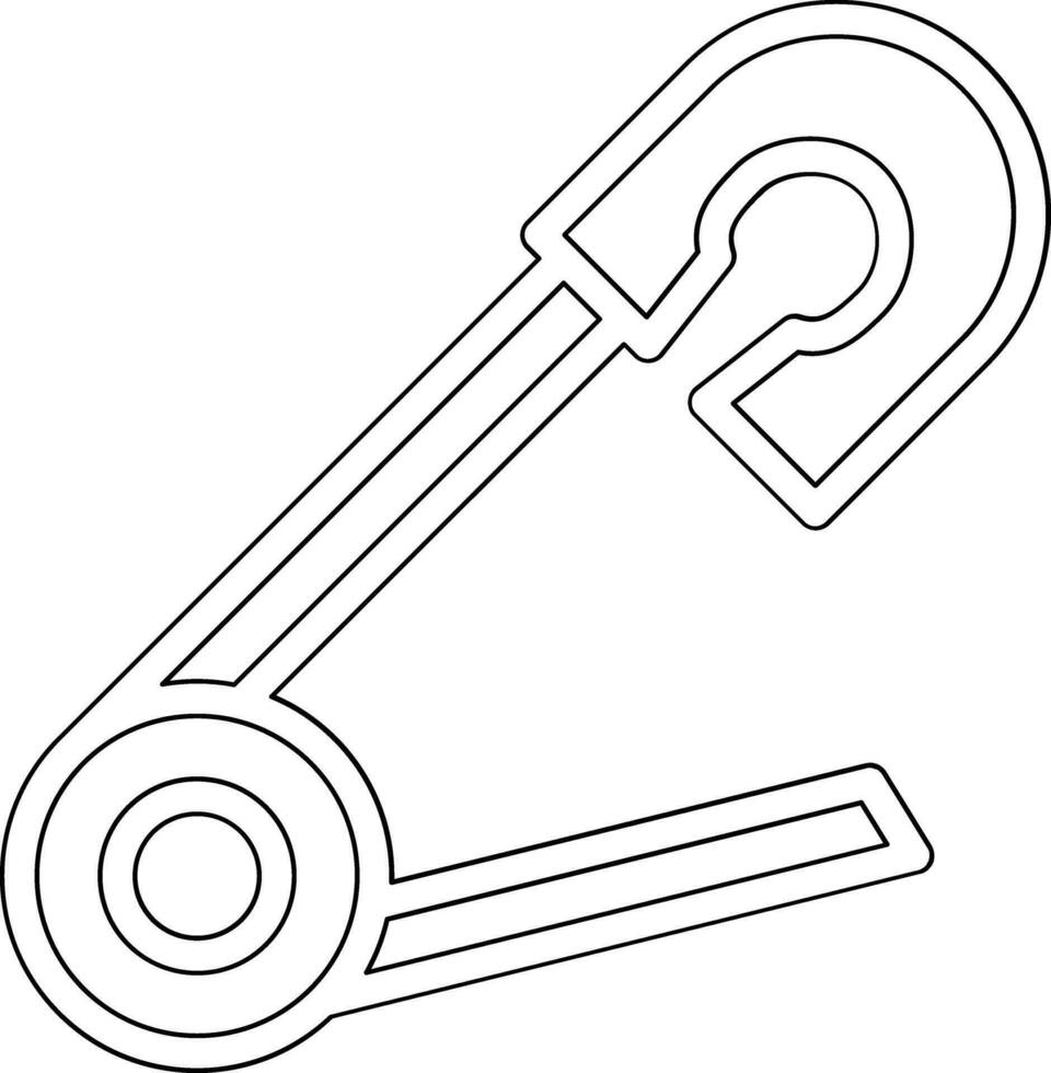 veiligheid pin vector icoon