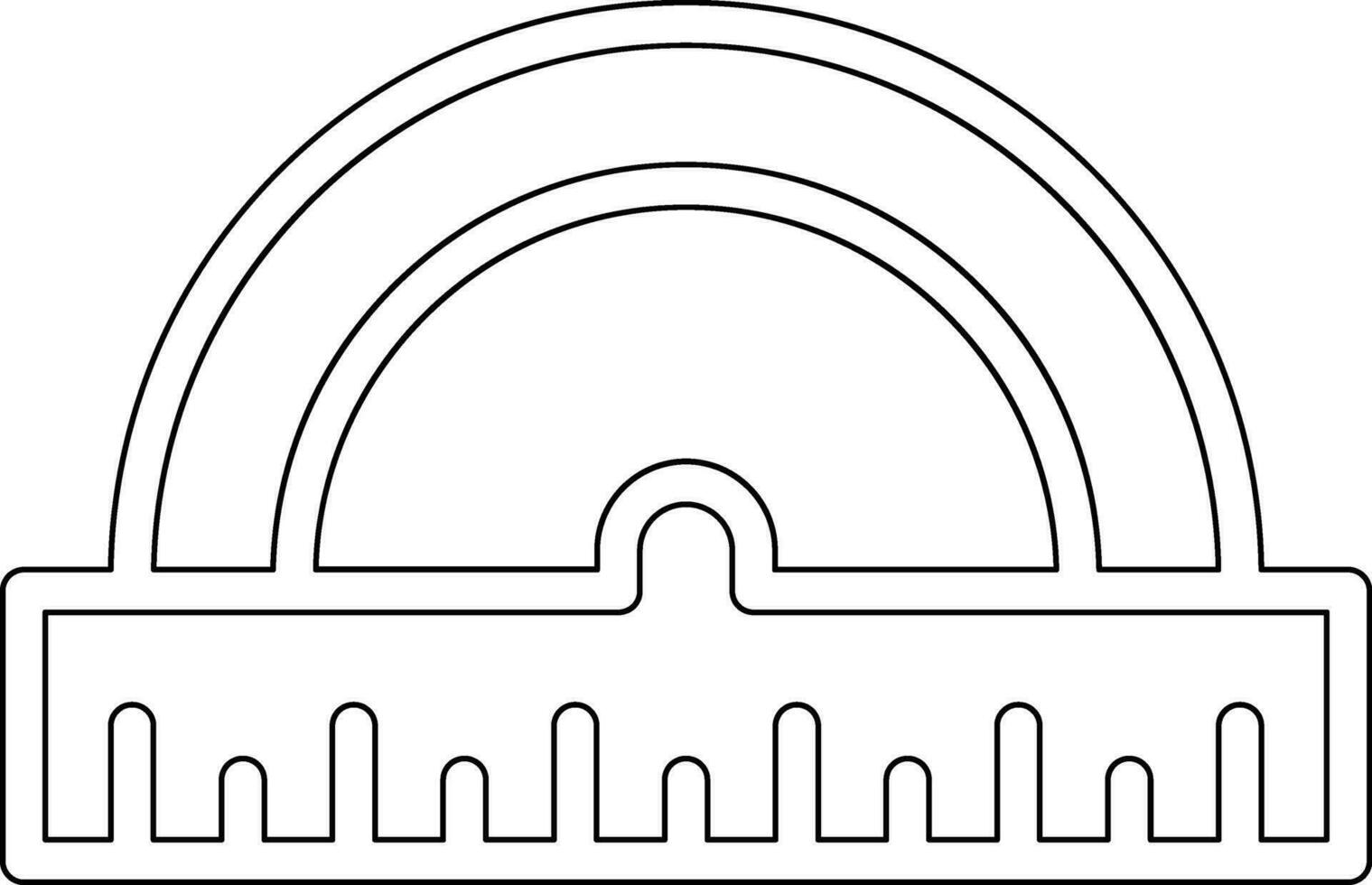 protactor vector icoon