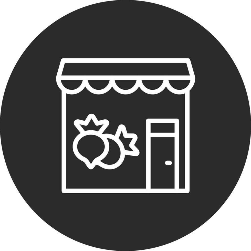 groente winkel vector icoon