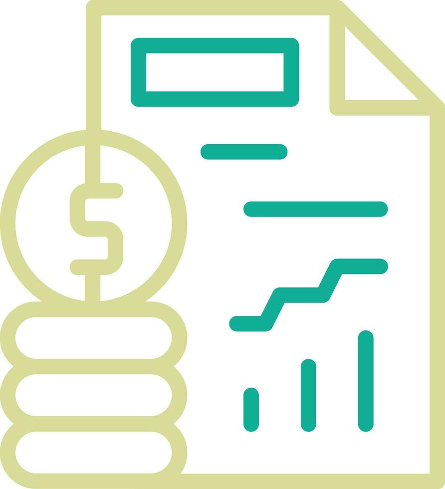 budget vector pictogram