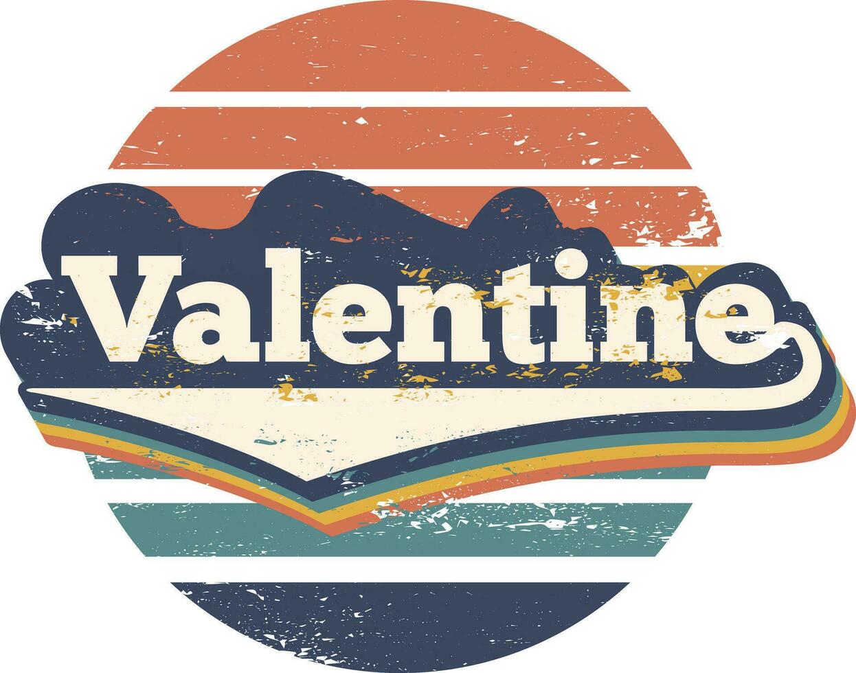 gelukkig Valentijn dag 2024 overhemd vector
