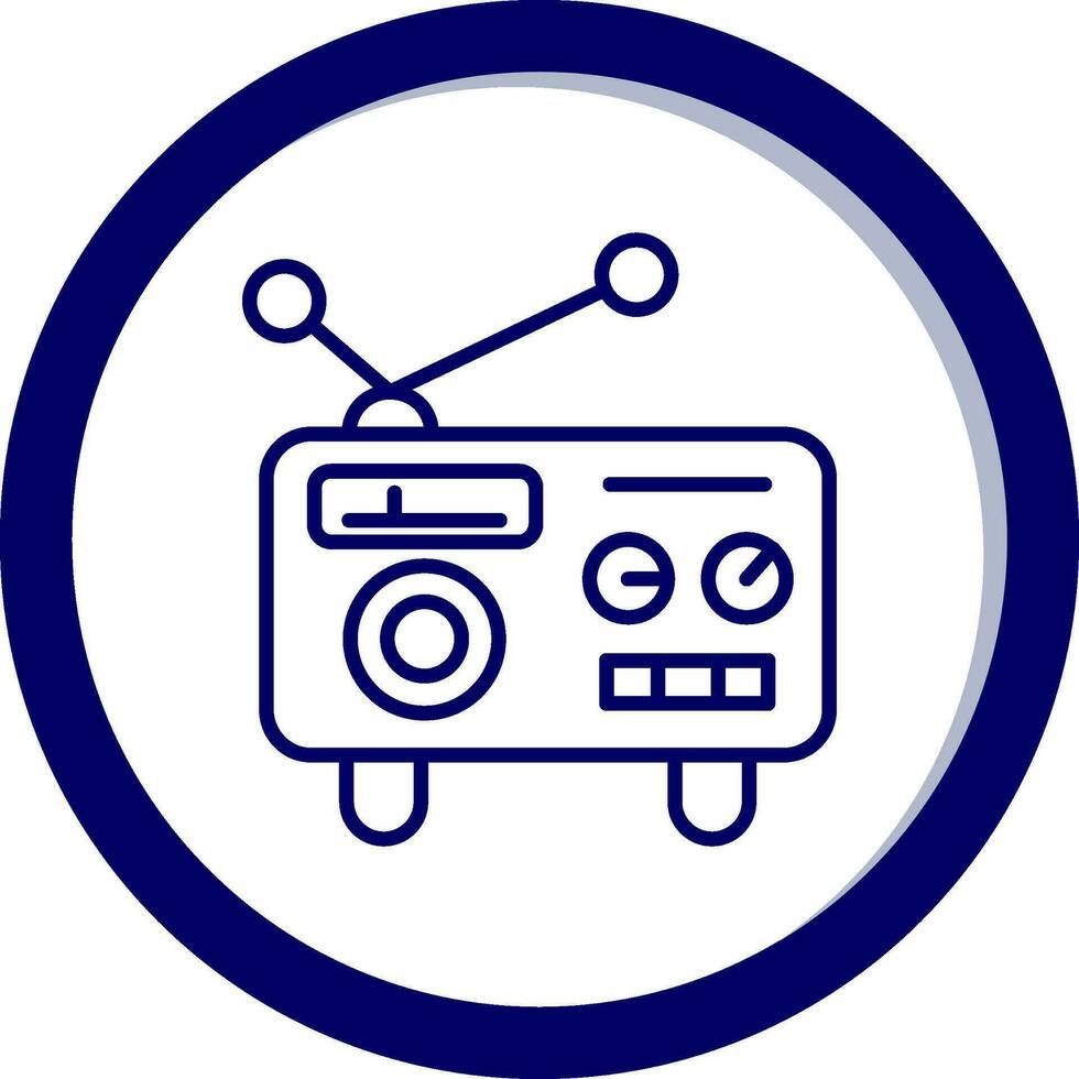 radio vector pictogram