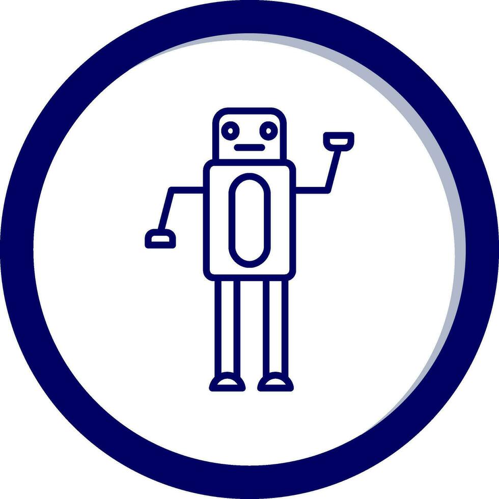 robot vector pictogram