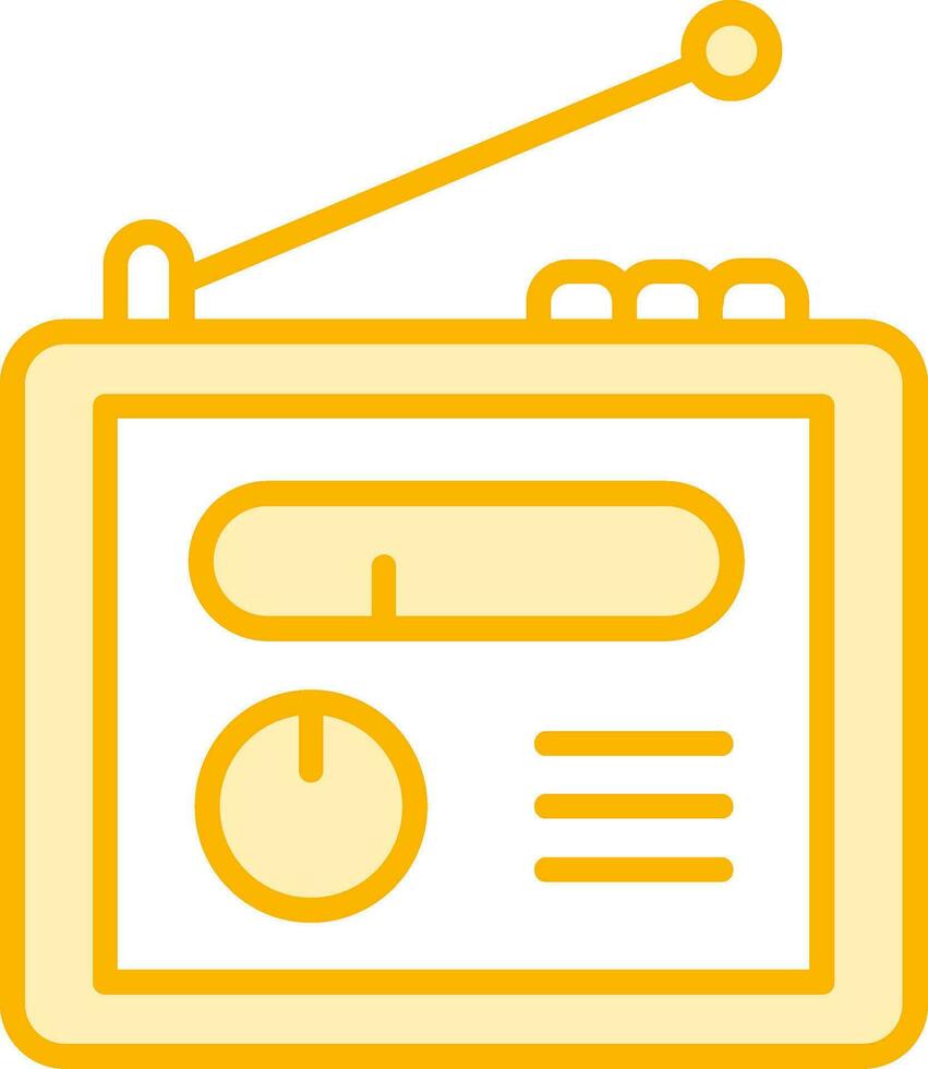 radio vector pictogram