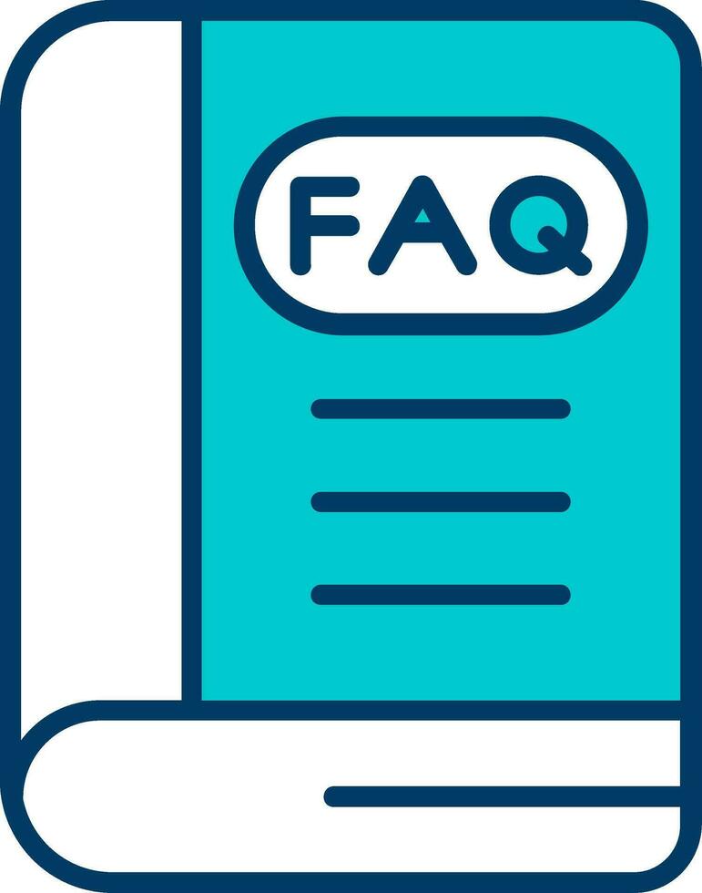 FAQ vector icoon