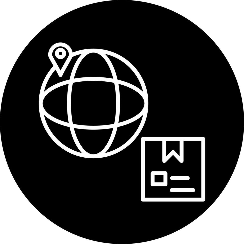 wereldwijd Verzending vector icoon