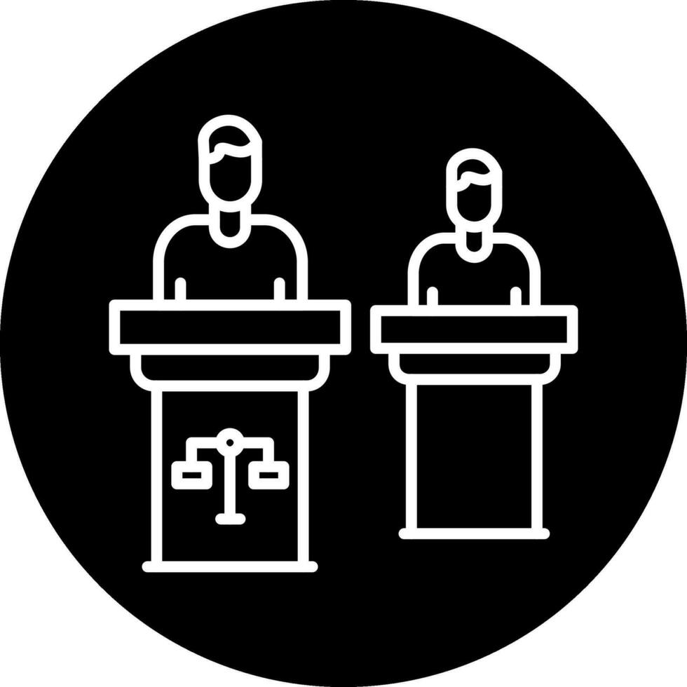 conferentie vector pictogram