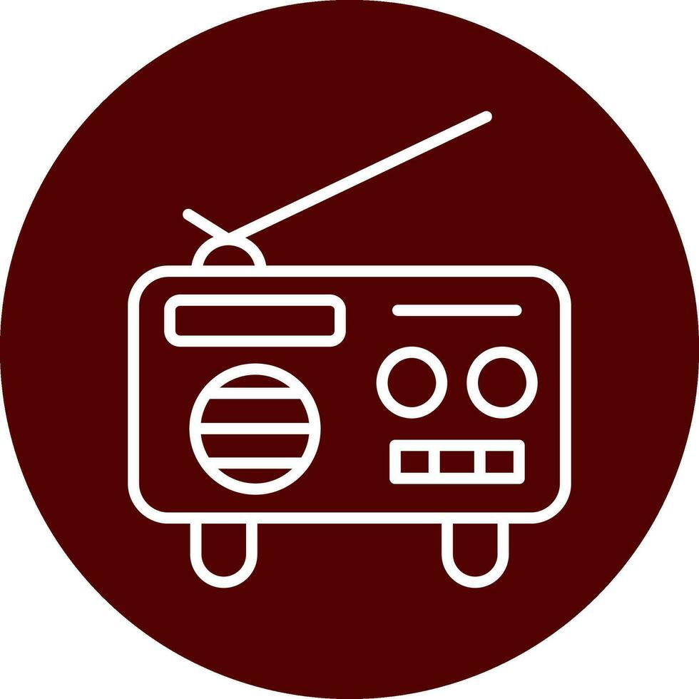 radio vector pictogram