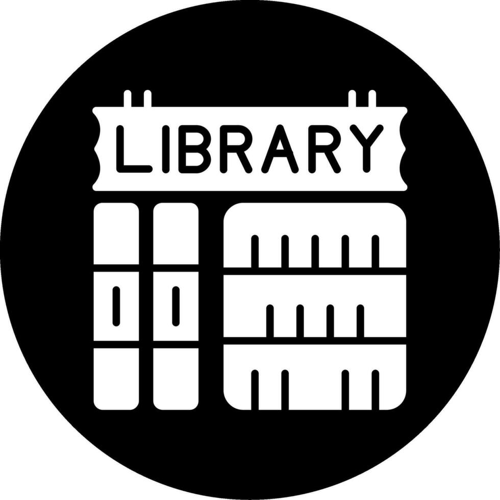 bibliotheek vector icoon